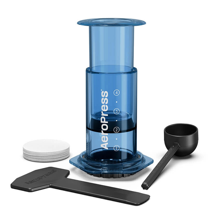 AeroPress Clear aparati za kafu, plava