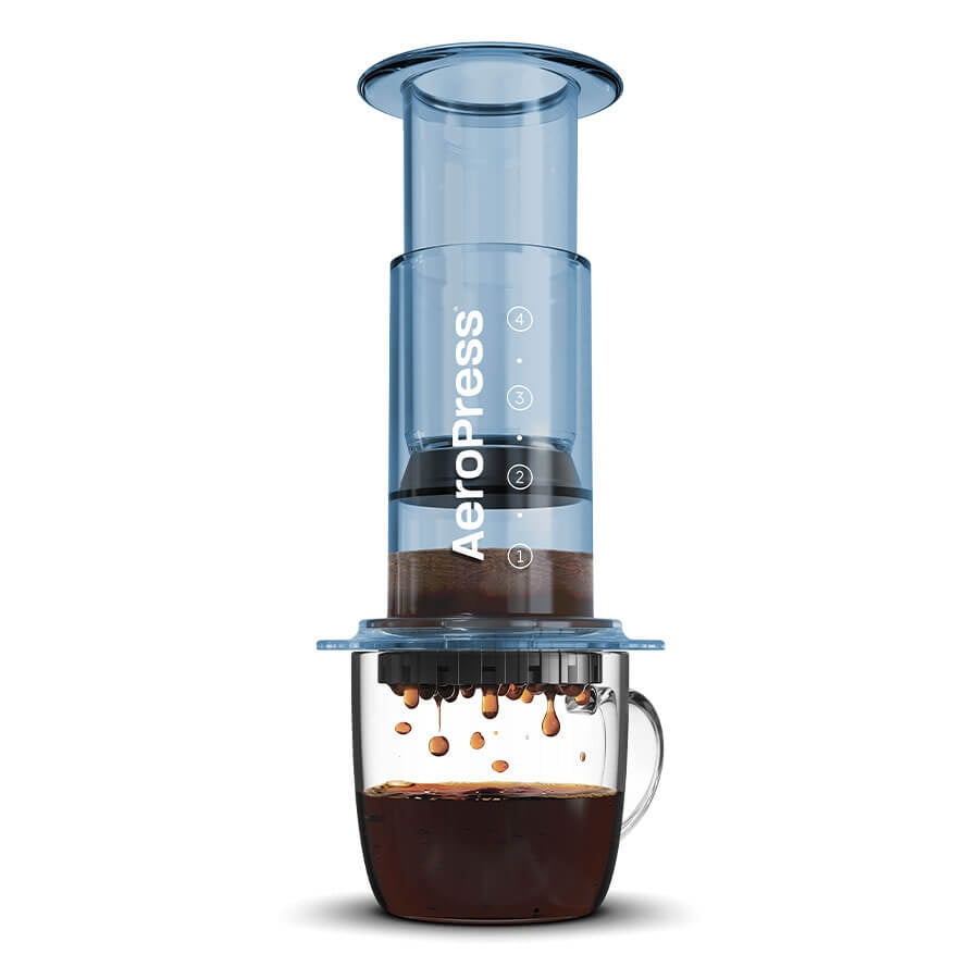 AeroPress Clear aparati za kafu, plava