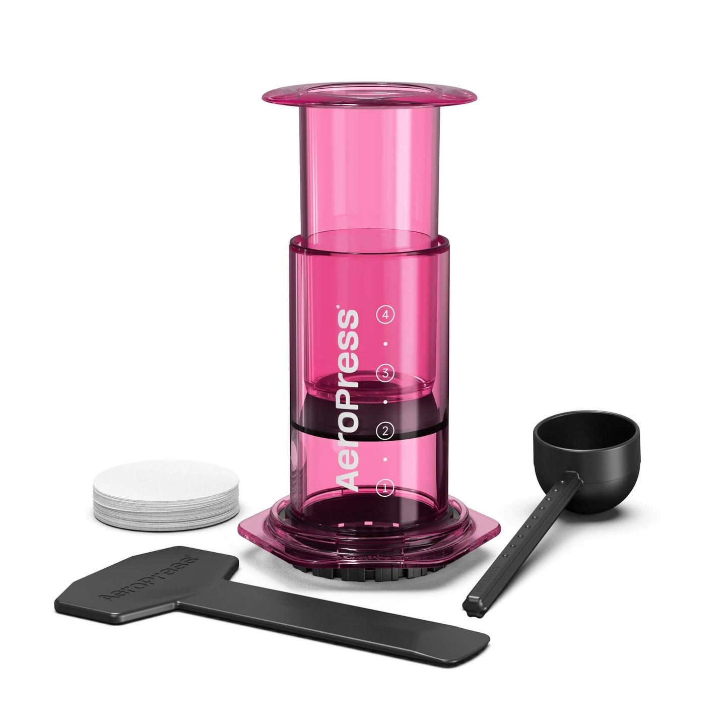 AeroPress Clear aparati za kafu, roze