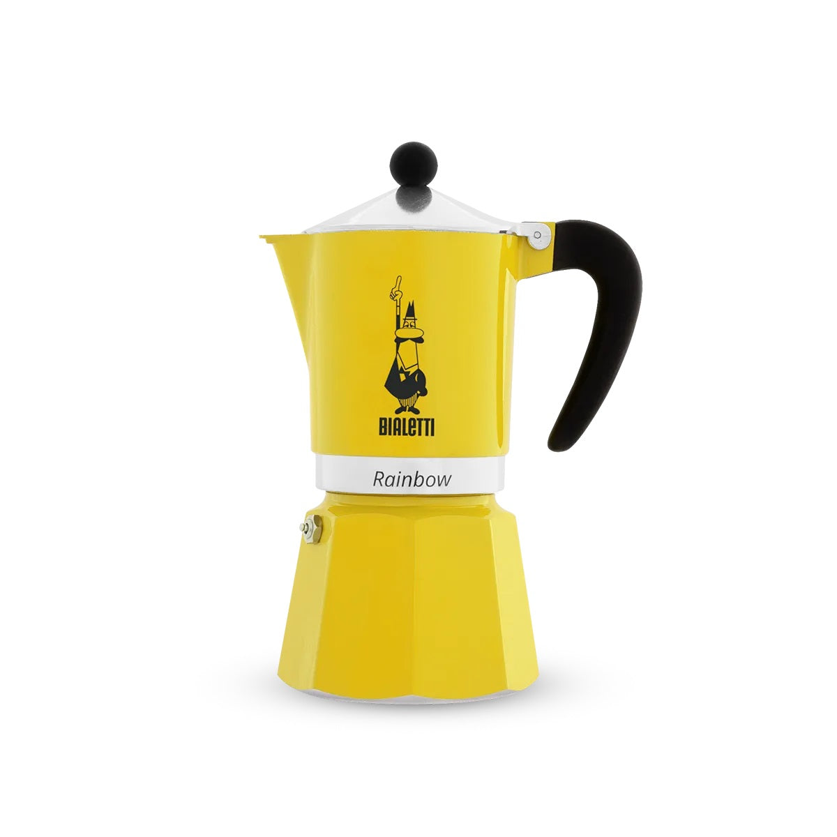 Bialetti Rainbow 3 cups aparati za kafu, žuta