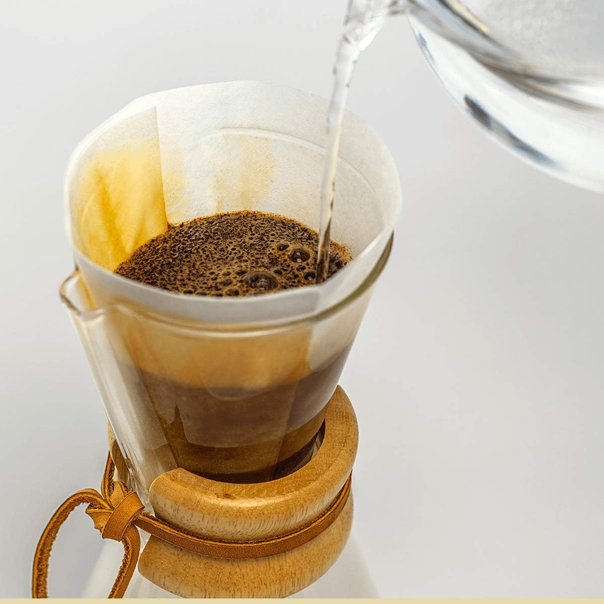 Chemex papirni filteri za kafu, beli, 1-3 čaše, 100 listova (uvoz iz SAD)