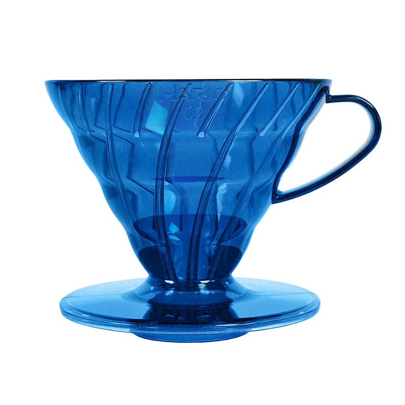 Hario V60 Candy Edition plastični driper, plava (veličina 02)