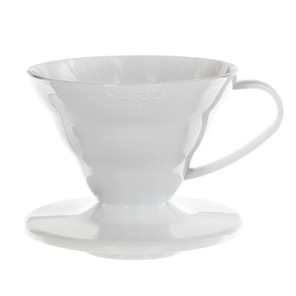 Hario V60 plastični driper, bela (veličina 02)