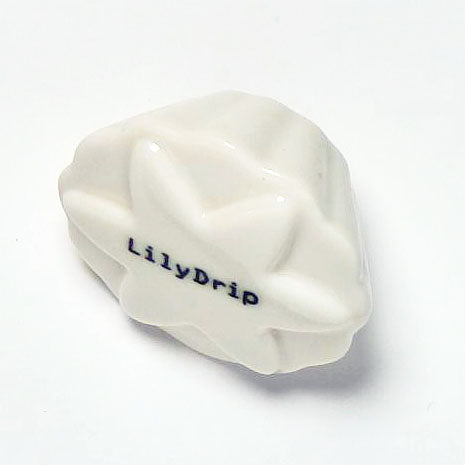 LilyDrip Lotos keramički pribor, bela