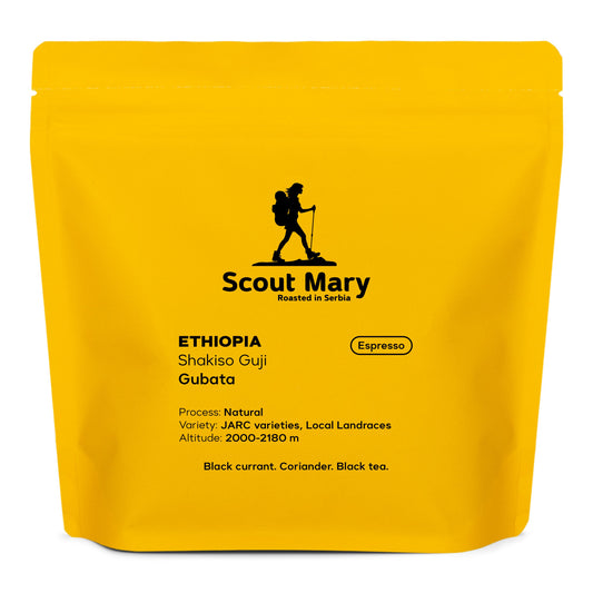 Etiopija Gubata Shakiso Guji za espresso