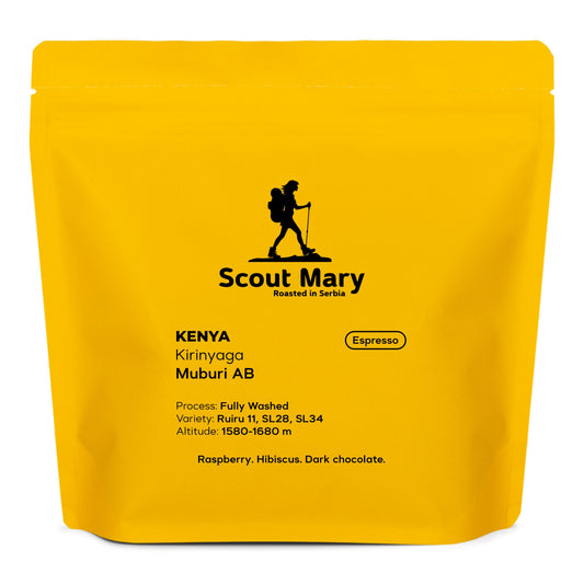 Kenya Kirinyaga Mubury AB for espresso