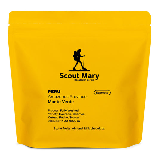 Peru Monte Verde Amazonas Province for espresso