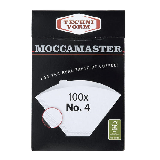 Technivorm Moccamaster #4 papirni filteri za kafu, beli, 100 listova (uvoz iz Holandije)